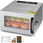 6 Trays Food Dehydrator, All Stainl