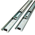 Liberty Hardware D80616C-ZP-W 16-Inch Ball Bearing Drawer Slides