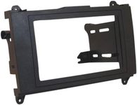 Scosche CR1292B Compatible with 2007-10 Dodge / Mercedes Sprinter van ISO Double DIN & DIN+Pocket Dash Kit Black