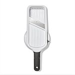 OXO Good Grips Precision Handheld Mandoline – Compact Adjustable Slicer with 5 Blade Settings for Julienne and Slicing – Non-Slip Grip – Dishwasher Safe – Easy Storage