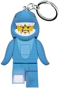 LEGO Classic Keychain Light - Shark Suit Guy - 3 Inch Tall Figure (KE155H)