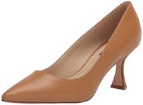 NINE WEST Women's Workin Pump, Light Brown, 8.5