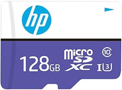 HP 128GB mx330 Class 10 U3 microSDXC Flash Memory Card - 100MB/s, Class 10, U3, 4K UHD, Full HD, UHS-I, Micro SD