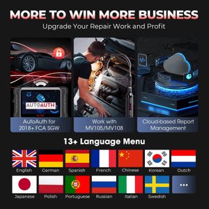 Autel MaxiCOM MK808S OBD2 Diagnostic Scanner – Automotive Code Reader