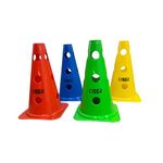 LYGER Field Marking Cones 12" Cone Pack of 20(Multicolor)