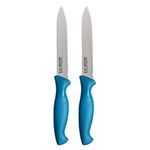 Kai 100% Stainless Steel Serrated Knife Pack of-2 Blue Japan Best Knife