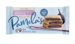 Pamela'S Products Figgie And Jammie Cookies Mission Fig 9 Ounce (Pack of 6)