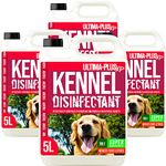 ULTIMA-PLUS XP Kennel Kleen - Disinfectant, Cleaner, Sanitiser & Deodoriser, Concentrated Formula, For use in Kennels, Catteries, Hatches and More! (Cherry Fragrance, 20 Litres)