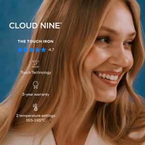Cloud Nine Touch Hair Straightener – Ceramic Plates, Fast Heat Up