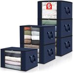 Fab totes 6 Pack Clothes Storage, F