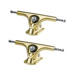 Paris Truck V3 Longboard Truck Skateboarding Trucks [Set of 2](Gold, 180mm, 50°)