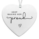 Keep Making Her Proud, Bereavement Keepsake, Loss of Loved One, Anniversary of Passing, Thinking of You, Loss of Mom, Grandmother or Mom Remembrance Gift, Memorial Gift