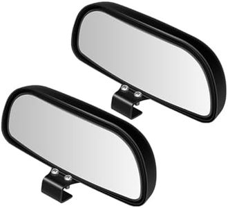 Berfi Life Blind Spot Mirror for Car, Rectangle Rear View HD Glass Wide Angle Mirror, Auto Blind Spot Mirror for Car Truck SUV RV