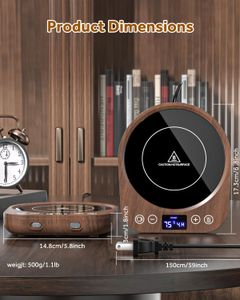 MQFORU Coffee Mug Warmer – Electric Beverage Heater for Desk