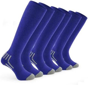 GRAPMKTG 3 Pack Softball Socks for Men and Women, Tobe High Athletic