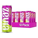 Zevia Zero Calorie Energy Drink Raspeberry & Lime 12x355ml