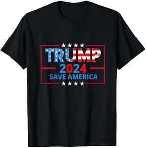 Trump 2024 Flag Save America Election Trump 2024 T-Shirt