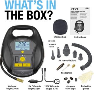 Ring TyreInflate Go 6 Cordless Tyre Inflator – Portable Air Pump