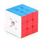 Cubelelo QiYi Warrior W 3x3 Elite-M Stickerless Magnetic Speedcube Puzzle | in-House Customized by Cubelelo Experts - Added 48 Neodymium Magnets and Lube Service | Suitable for Kids and Adults