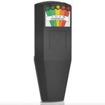 Spiritseek EMF Meter with LED Indicator, 1.5-20+ milliGAUSS Range, Black