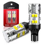 LASFIT CANBUS 912 921 LED Bulb Reverse Lights, 904 916 Back Up Light, 13W 1500LM 6000K Cool White, Easy Install, No Flash Issue, No Need Extra Decoder, Pack of 2