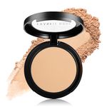 Frankie Rose Cosmetics Powder Foundation - Smooth, Lightweight Makeup for Perfect Skin Tone, Reduce Shine, Minimize Pores - Buildable Coverage - Porcelain