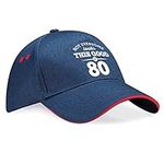 80th Birthday Gift Baseball Cap Hat