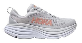 HOKA ONE ONE Women's Walking Shoe Trainers, US 6.5, (Hmlr) Harbor Mist - Lunar Rock, 6.5