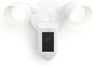Ring Floodlight Cam Wired Plus, Outdoor home or business security with motion-activated 1080p HD video and floodlights, White