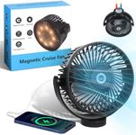 Magnetic Cruise Fan with 8000mAh Re