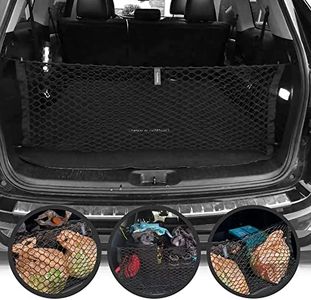 Envelope Style Trunk Mesh Cargo Net for Toyota Highlander 2020-2024 Car Accessories - Premium Trunk Organizers and Storage - Cargo Net for SUV Truck - Best Carrier Organizer for Toyota Highlander