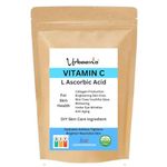 L-Ascorbic Acid (Vitamin C Powder) DIY for Making Serum, Soap, Cream, Lotion & Face wash For Face, Skin & Body (100gm)