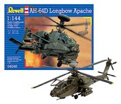 Revell 04046 AH-64D Longbow Apache 1:144 Scale Unbuilt/Unpainted Plastic Model Kit