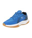 Puma Unisex-Kid Varion Junior Royal-White-Black Indoor Shoe - 12UK (10658506)