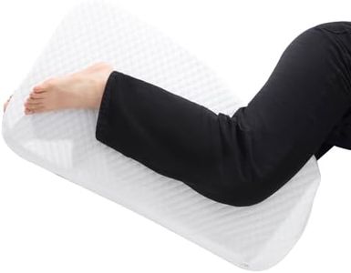 HOMBYS Memory Foam Knee Pillow for Side Sleepers, Leg Pillow for Knee, Separates The Knees for Body Alignment-Between Leg Pillow for Lower Back Pain Relief and Pregnancy Support -18"x30" (4 INCHES)