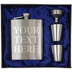Custom Engraved Personalized Flask 