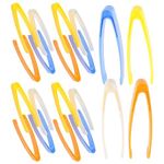 20Pcs Toddler Plastic Bead Tweezers for Crafts or Sorting - Sensory Play Kids Tongs Tweezer for Preschool Science - Kids Tweezers and Tongs for Fine Motor