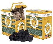 Springbok Braai Premium Quality Acacia Wood All-Natural Lump Charcoal, 8.8 Pounds