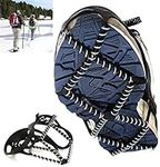 Anti-Slip Shoes Ice Grips, 1 Pair Universal Anti-Slip Snow Cleats Shoes Ice Gripper Winter Walker Traction Device for Hiking, Walking, Jogging (Fit 35-43 Sizes)