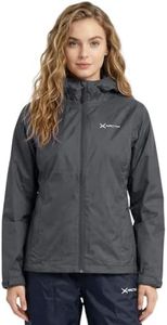 Arctix Women's River Waterproof Rain Jacket, Wind Resistant Rain Jacket for Hiking & Outdoor Activities (Charcoal, Medium)