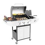 Outdoor Propane Gas Grill 3-Burner 