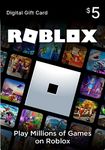 Roblox Gift Card Code - 400 Robux Or $5 Roblox (Code Only)