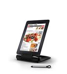 Prepara, Black iPrep Adjustable Stand for Phones, Tablets, e-Readers, Large