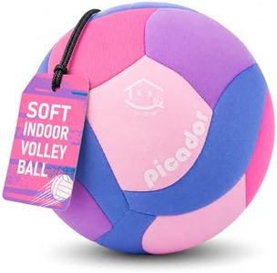 Soft Indoor Volleyball – Silent Fabric Training Ball with Realistic Bounce