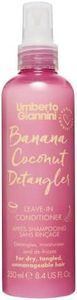 Umberto Giannini Banana Coconut Detangler 250ml - Lightweight Coconut Oil Leave in Conditioning Spray