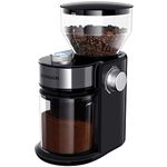 SHARDOR Coffee Grinder Electric, Adjustable Burr Coffee Grinder with 16 Precise Grind Setting, Automatic Flat Burr for French Press, Drip Coffee and Espresso, 2-14 Cup, Stainless Steel