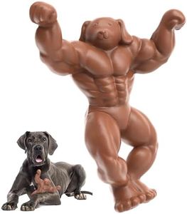 HETOO Indestructible Dog Toys,Dog Chew Toys for Aggressive Chewers,Durable Tough Dog Toys for Boredom,Nylon Dog Toys for Large Dogs Beef Flavored Long Lasting Toy Bone Replacement