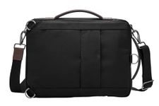 Fossil Bag for Men Buckner, 100% Nylon/Polyurethane Trim Commuter black 25.4 cm L x 6.35 cm W x 33.655 cm H MBG9475001