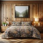 Boston Linen Company Realtree Xtra Camo Bedding Comforter Set Polycotton Fabric, Super Soft, Easy Care Percale Weave Comforter Sets for Bedroom, Hunting & Outdoor Camouflage Bedding (King)