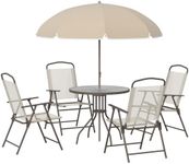 Outsunny 6 Piece Patio Dining Set f